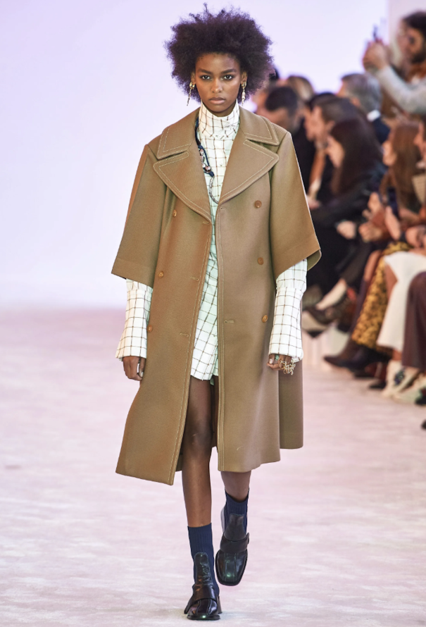 Chloé CAMPAIGN F/W 2019 Twill Overcoat - 3