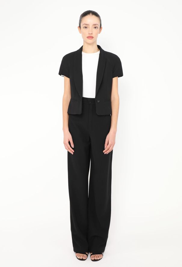 Chanel F/W 2008 Tailored Shawl Blazer - 5