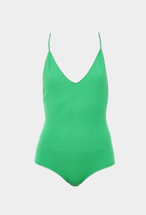 Bottega Veneta 2021 Cashmere Open-Back Bodysuit - 3