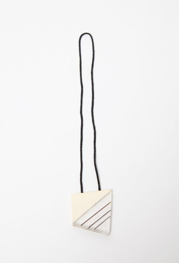 Balenciaga Geometric Pendant Necklace - 3