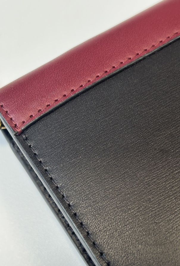Céline Pocket Envelope Wallet on Chain - 13
