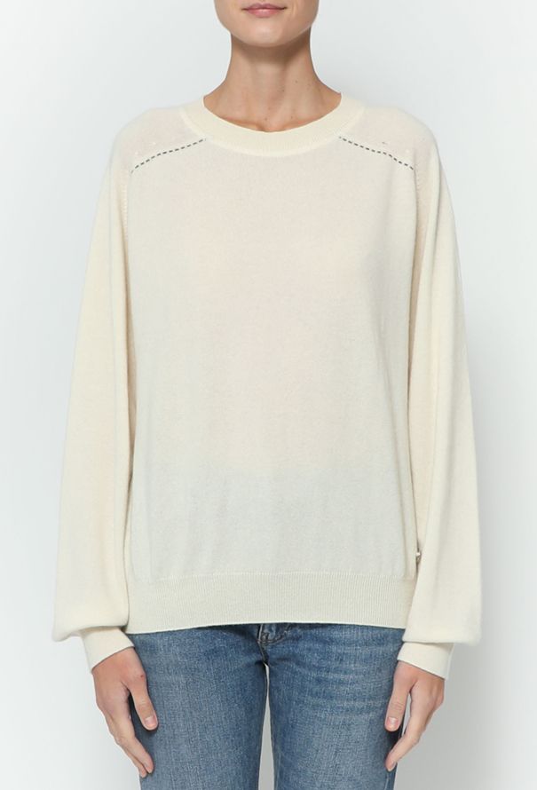 Hermès Stitched Cashmere Sweater - 1