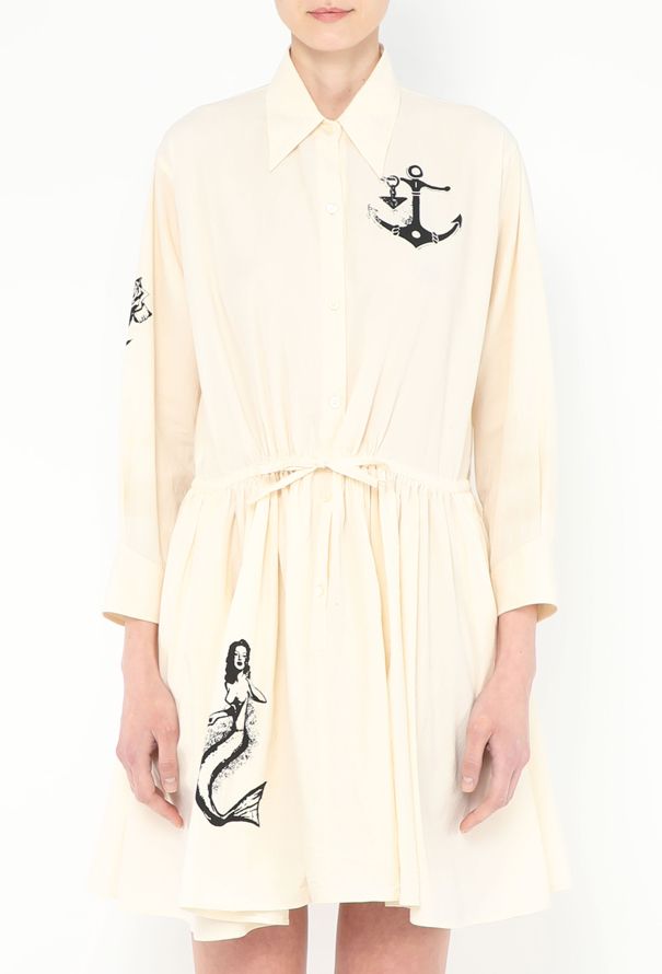 Prada S/S 2022 Cinched Mermaid Dress - 4