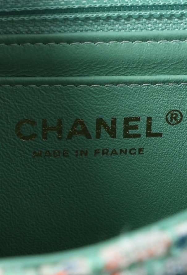 Chanel S/S 2019 Tweed Mini Rectangular Timeless Bag - 16