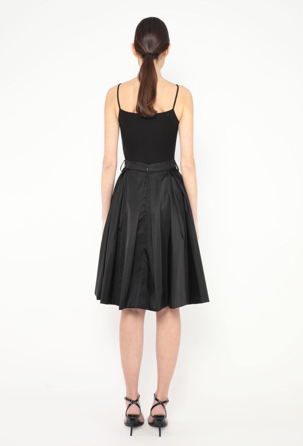 Prada F/W 2000 Pleated Nylon Skirt - 4