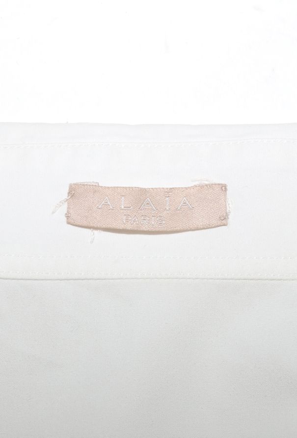 Alaïa F/W 2006 Scalloped Belted Shirt - 6