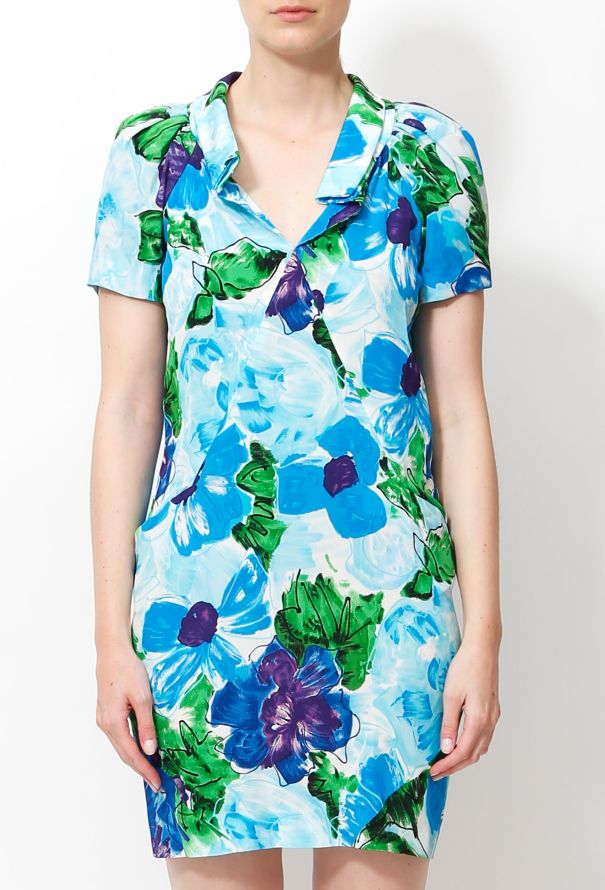 Balenciaga 2008 Floral Print Dress - 3