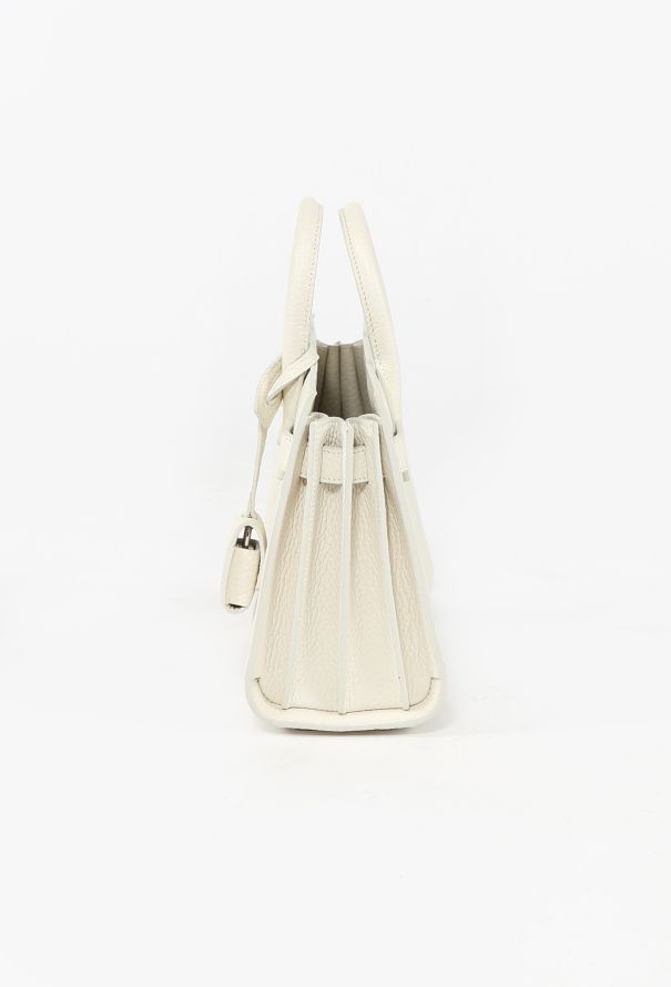 Saint Laurent Leather Nano Sac de Jour - 4