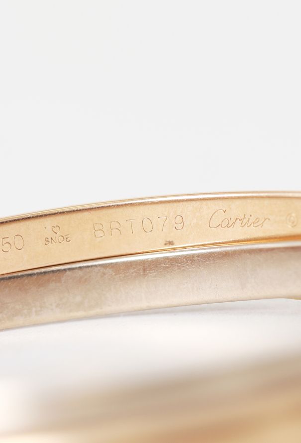 Cartier 18k Gold Trinity Bangle - 5
