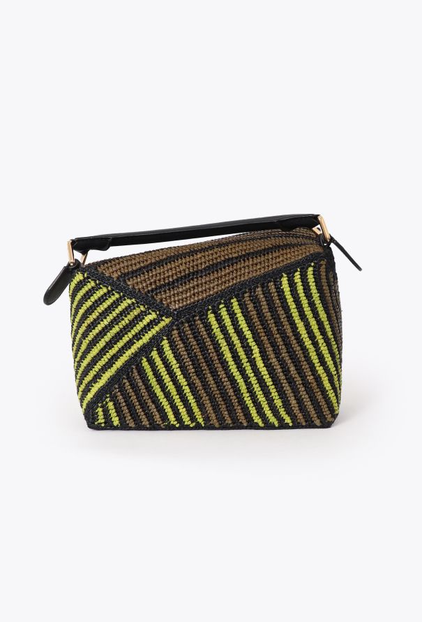 Loewe 2024 x Paula's Ibiza Small Raffia Puzzle Bag - 6
