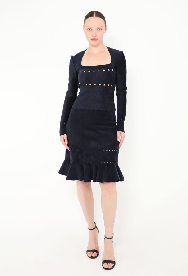 Alaïa Laser-Cut Chenille Ensemble - 4
