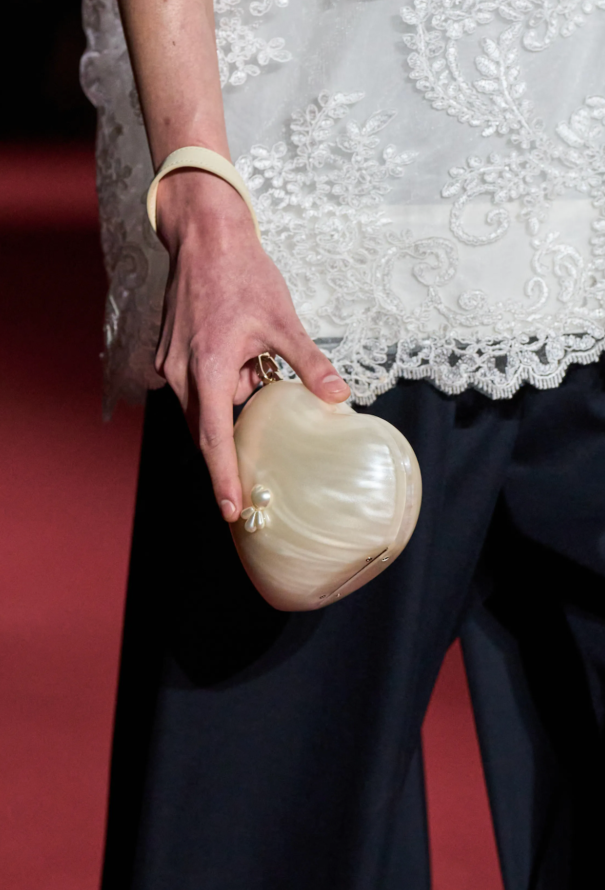 Simone Rocha F/W 2023 Micro Pochette Heart - 2