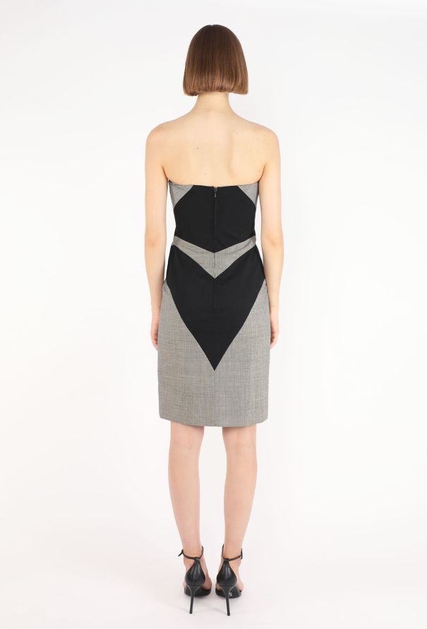 Alexander McQueen 'Untitled' Houndstooth Dress, S/S 1998 - 5