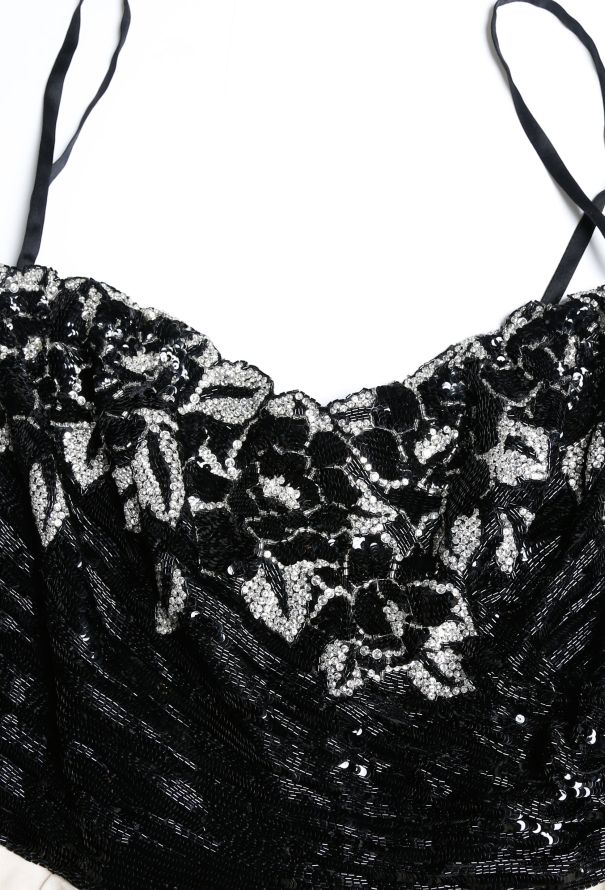 Jean-Louis Scherrer Couture '70s Embellished Bustier Gown - 6