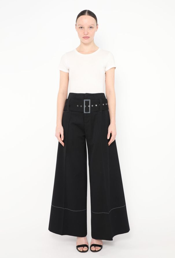 Céline Stitched Belted Trousers, F/W 2015 - 1