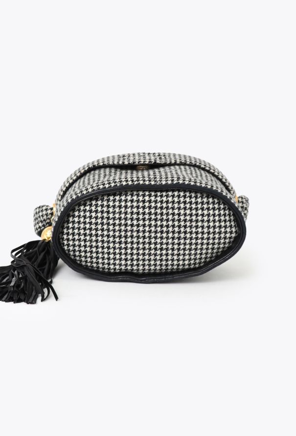 Chanel Vintage Houndstooth Vanity Case - 6
