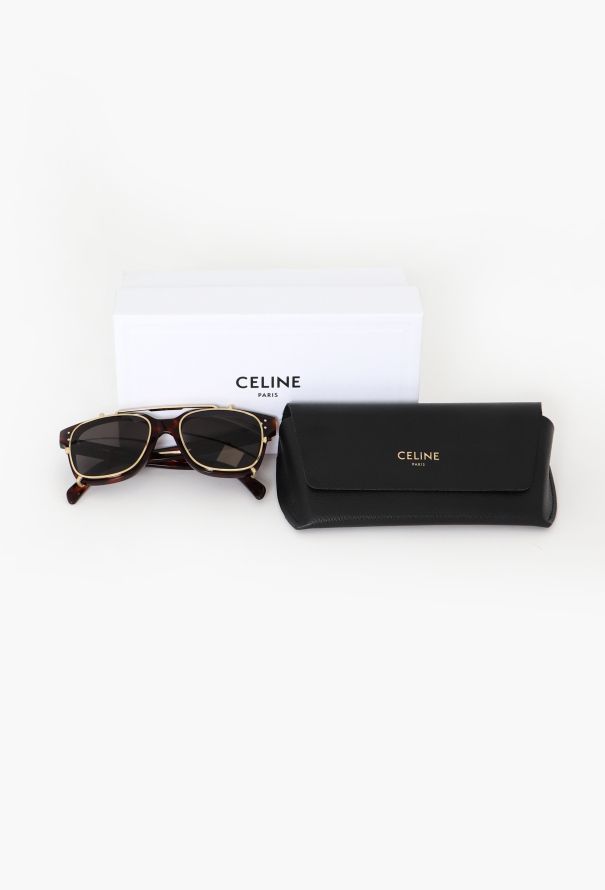 Céline 2023 Tortoiseshell Frame Sunglasses - 2