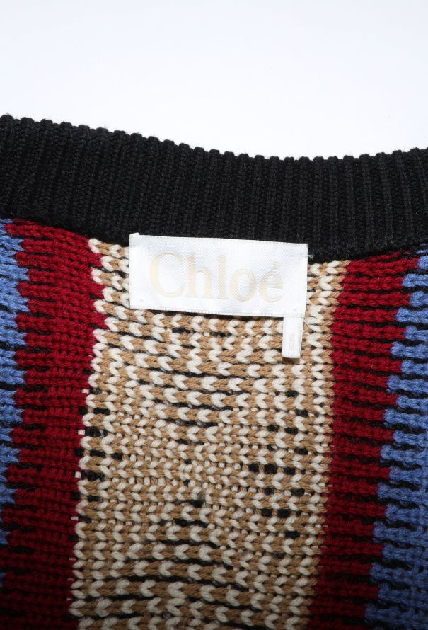 Chloé F/W 2016 Patchwork Djelleba Poncho - 8
