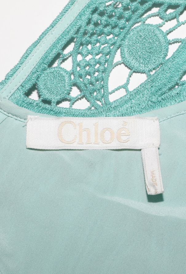 Chloé Resort 2018 Pleated Chiffon Dress - 6