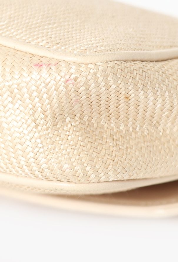 Chanel '80s Raffia Mini Flap Bag - 7