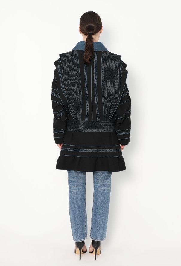Issey Miyake Rare 1982 Oversized Samurai Coat - 5