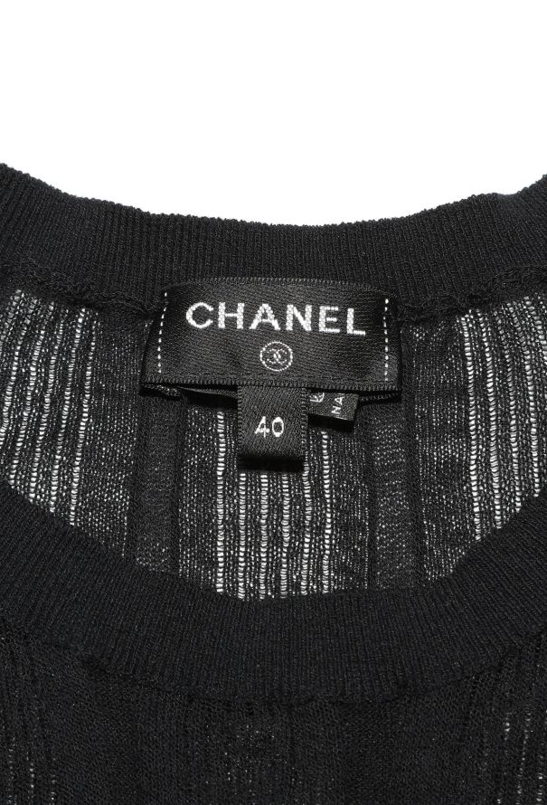 Chanel 2022 Ribbed Bodycon Dress - 5