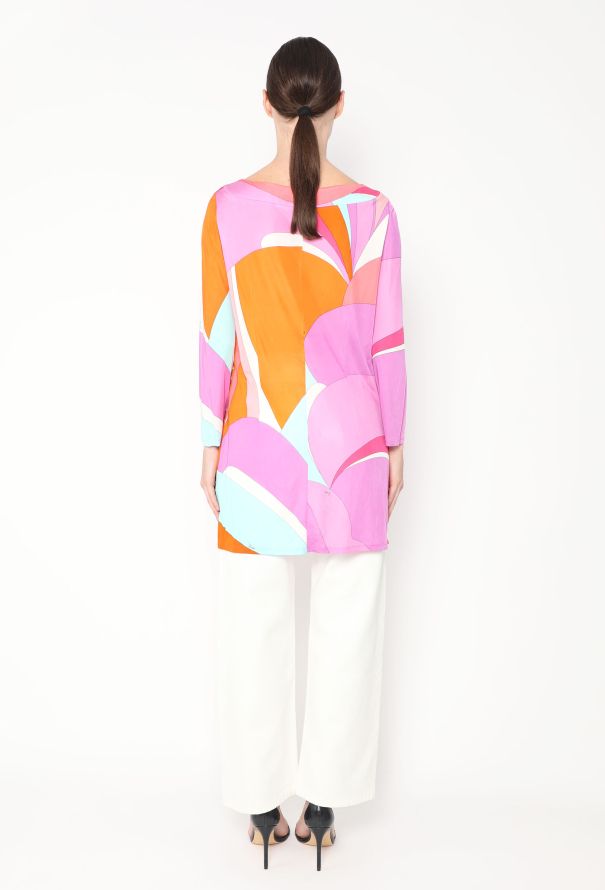Emilio Pucci Fluid Graphic Tunic - 4