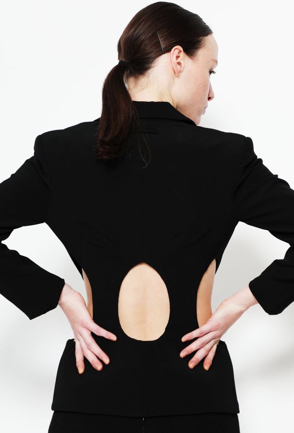 Jean Paul Gaultier '90s Cinched Cut-Out Blazer - 2