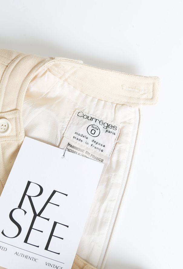 Courrèges 70s Mod Pants Ensemble - 5