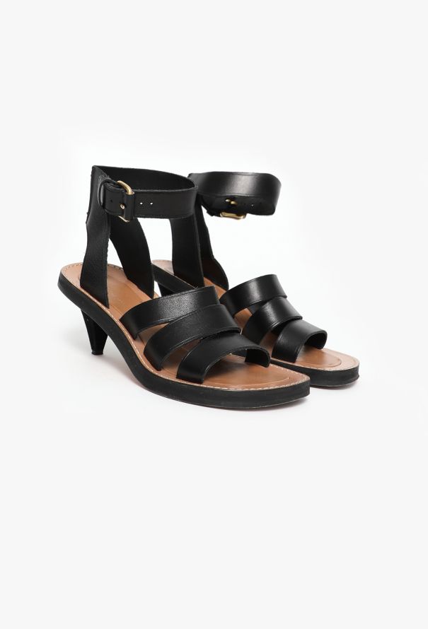 Céline F/W 2016 Leather 'Hiker' Sandals - 3