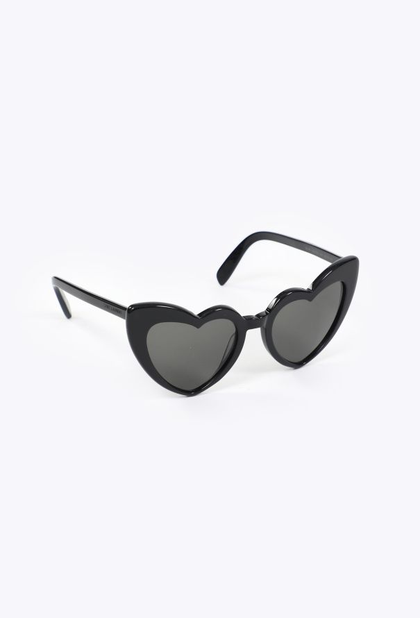 Saint Laurent Loulou Heart-Shaped Sunglasses - 3