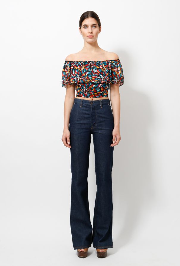 ReSee Atelier Talitha Crop Top in Fauve - 3