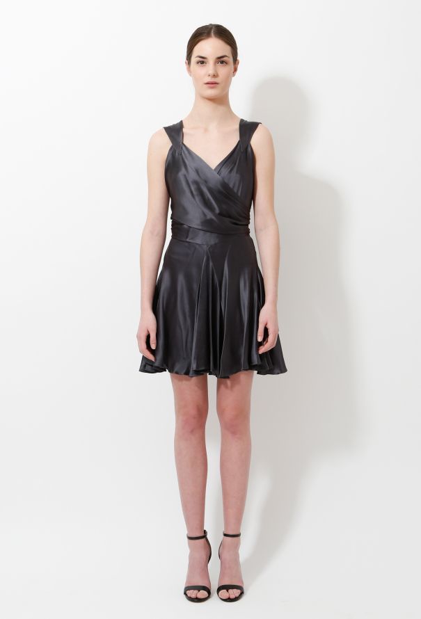 Balenciaga 2004 Satin Evening Dress - 2