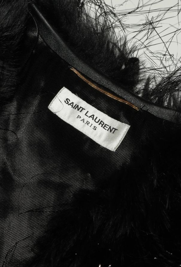 Saint Laurent F/W 2015 Iridescent Fur Vest - 6