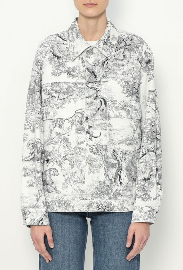 Dior Resort 2019 Toil de Jouy Denim Jacket - 2