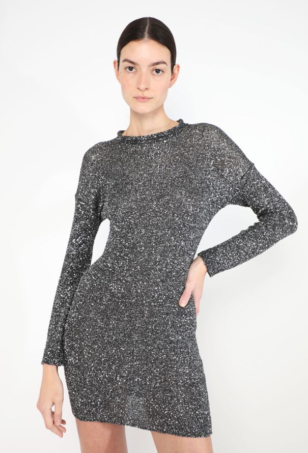 Saint Laurent 2018 Iridescent Sequin Dress - 1