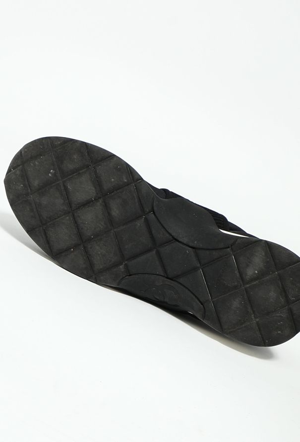 Chanel 'CC' Sock Sneakers - 6