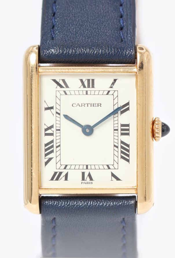 Cartier 18k Yellow Gold Tank Louis Watch - 2