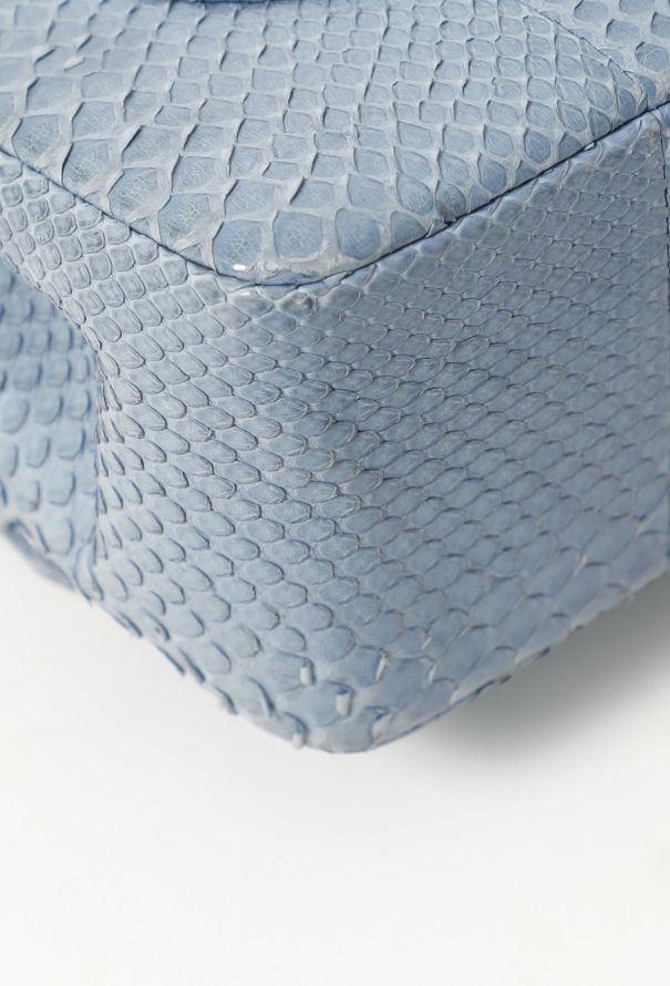 Chanel Python Jumbo Timeless Flap Bag - 12