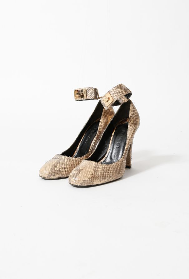 Givenchy Python Ankle Strap Pumps - 4