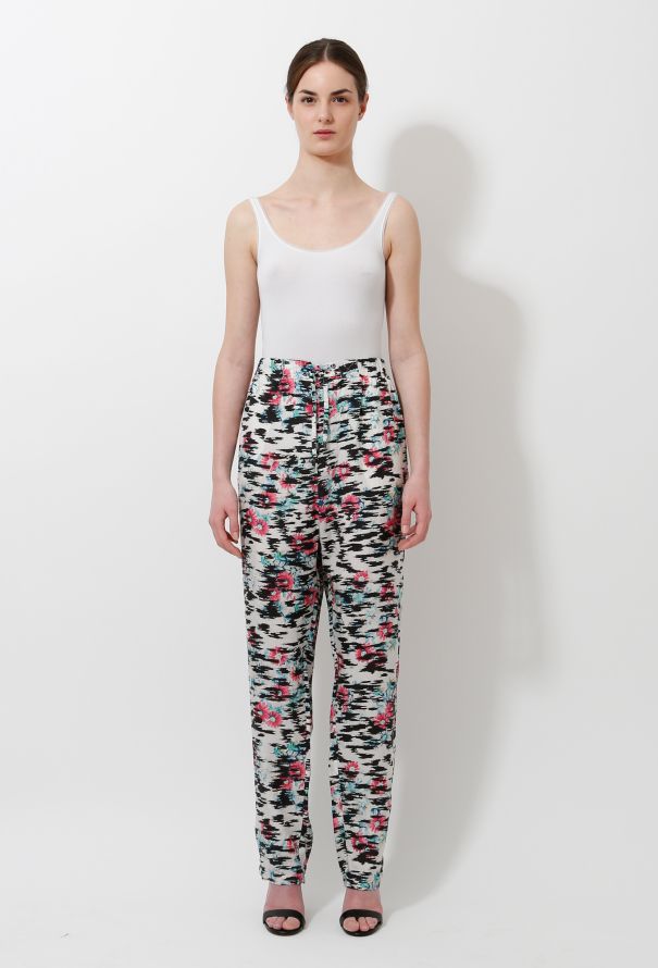 Balenciaga Floral Silk Suit - 7