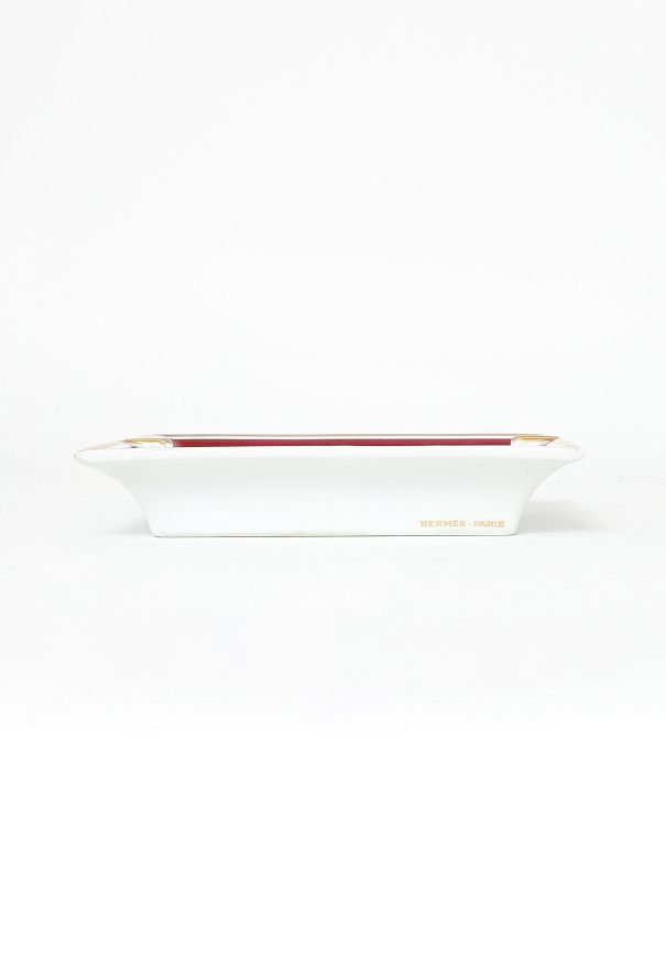 Hermès Vintage 'Les Parfums' Limoges Ashtray - 2