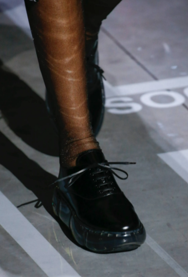 Prada S/S 2019 Air Sole Platform Derbies - 2