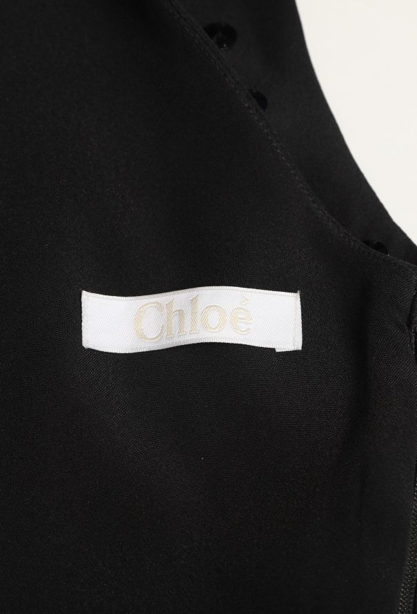 Chloé Embellished Crêpe Halter Jumpsuit - 7