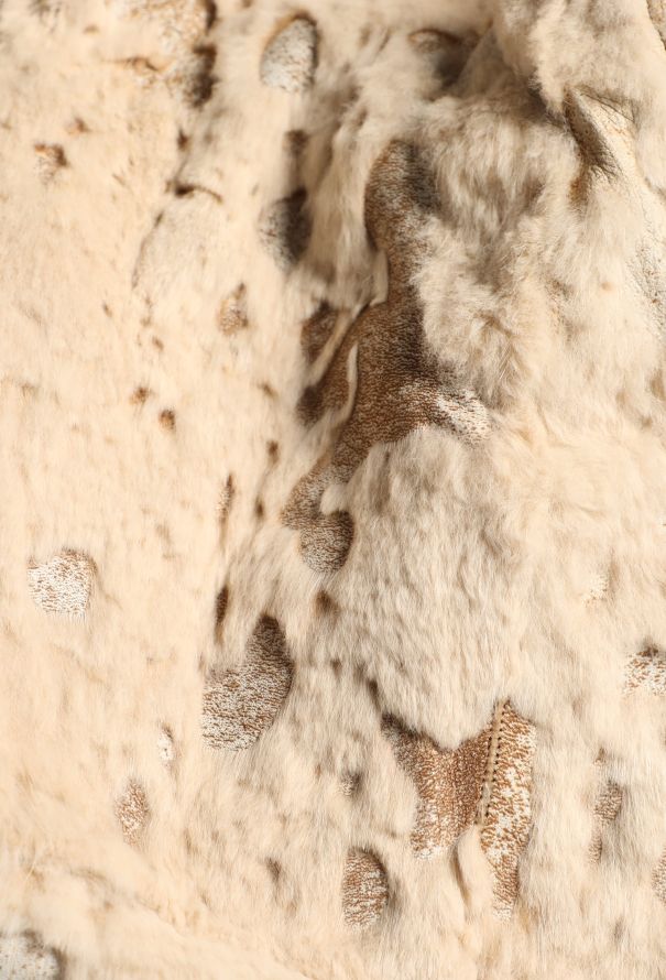 Rodarte F/W 2010 Rabbit Fur Wrap Jacket - 10