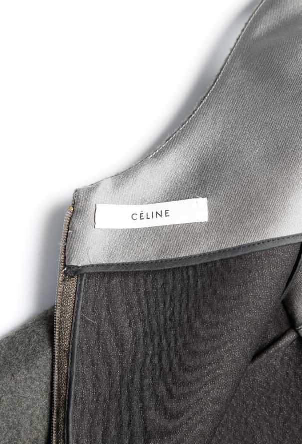 Céline F/W 2013 Wool Trumpet Dress - 5