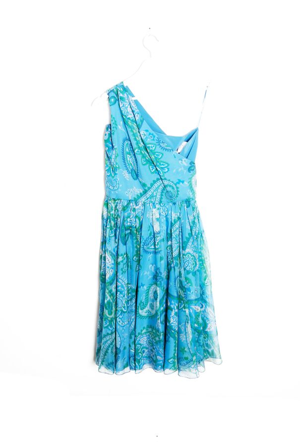 Dior STUNNING Resort 2008 Paisley Chiffon Dress - 8