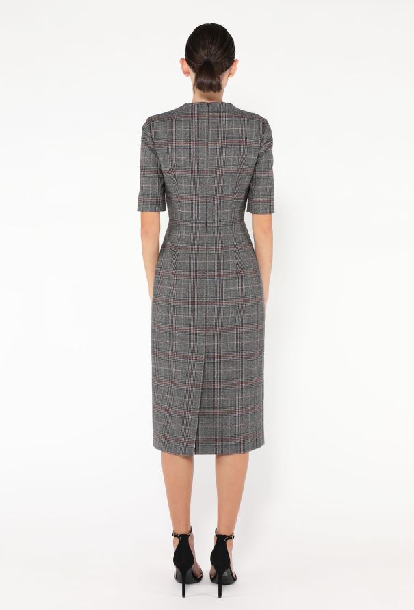 Prada 2024 Prince of Wales Tailored Dress - 4