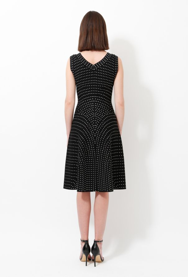 Alaïa S/S 2017 Flared Polka Dot Dress - 6