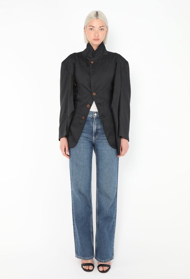 Comme des Garçons 2019 Deconstructed Textured Blazer - 5